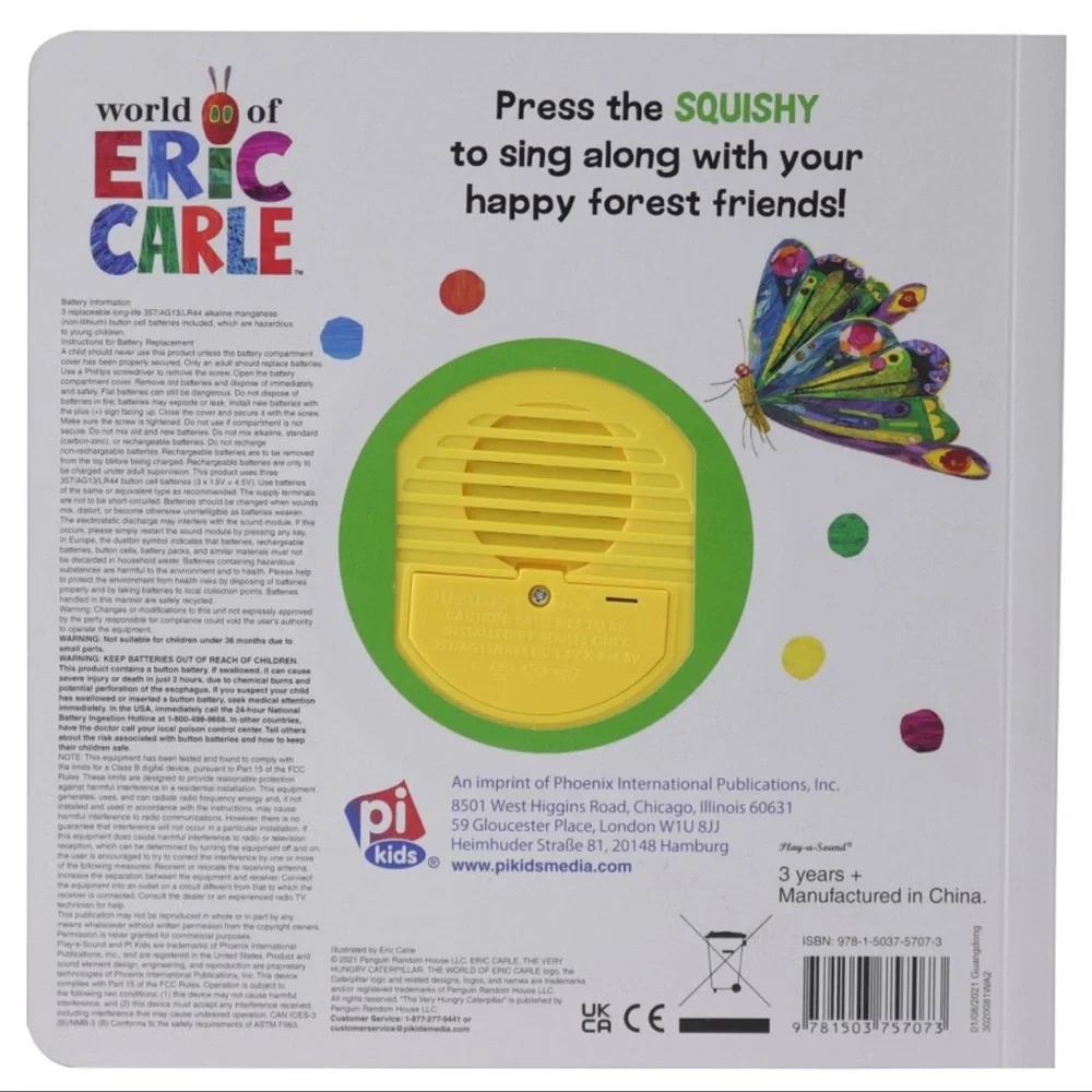 Pi Kids  World of Eric Carle, If You're Happy and You Know Board Book